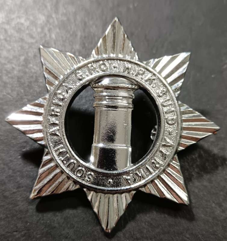 South African Postal Services Cap Badge