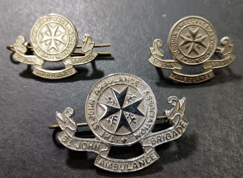 St.Johns Ambulance Cap and Collar Set
