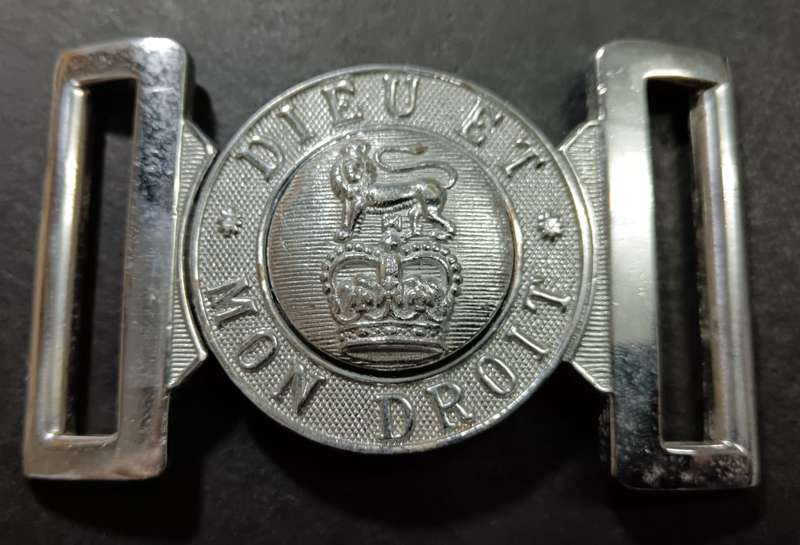 Rhodesian Army belt buckle, Infantry, Greens Dress