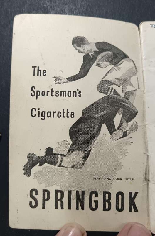 ALL BLACKS RUGBY TOUR: UTC Souvenir - RUGBY TOER, 1949: UTC Soewenier. Cape Town: Galvin & Sales Ltd