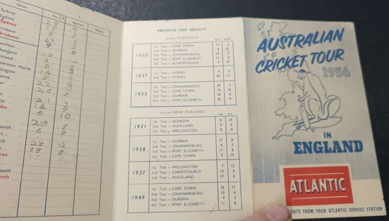 1956 Springbok Rugby Tour to New Zealand and Australia Souvenir