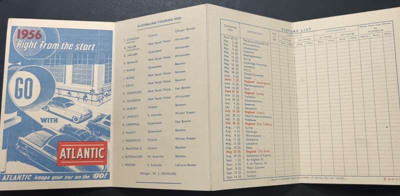 1956 Springbok Rugby Tour to New Zealand and Australia Souvenir