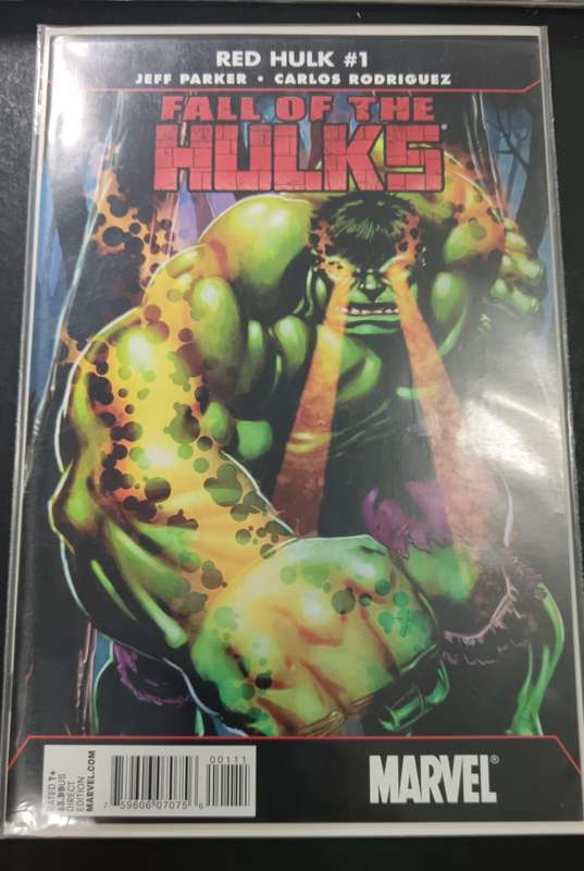 Comics - Fall of the Hulks - In Protective Sleeve