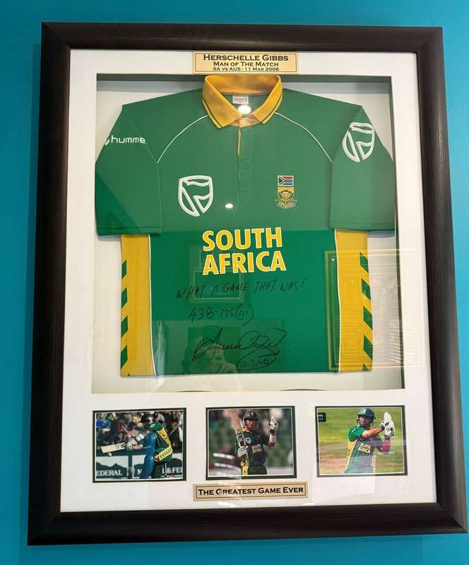 Once in a Lifetime Oppertunity ! Greatest Game Ever Played - Hercelle Gibs 438 Game Worn Shirt!