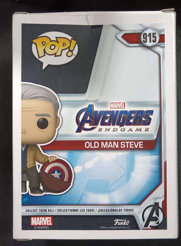 FUNKO POP! Marvel Special Edition Year Of The Shield Old Man Steve #915