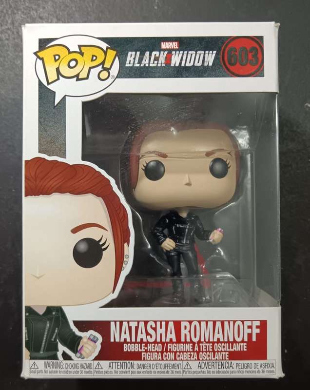 Funko POP! Marvel Black Widow Natasha Romanoff Figure