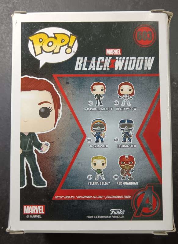 Funko POP! Marvel Black Widow Natasha Romanoff Figure