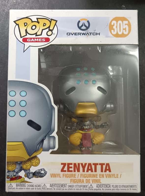 Funko Pop Vinyl - Games - Overwatch - Zenyatta Figure #305