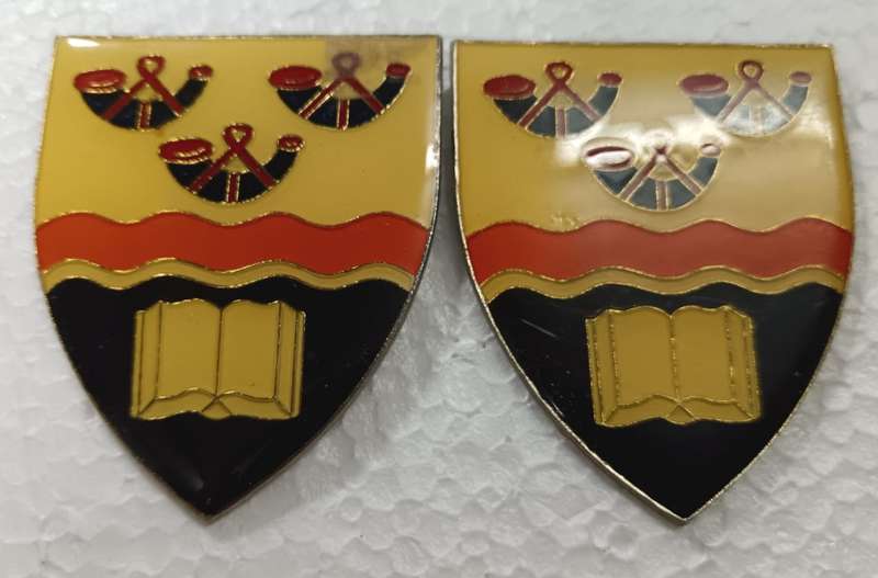 SADF - Regiment Universiteit Oranje-Vrystaat Shoulder Flash Pair