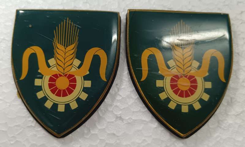 SADF - Quartermaster General Shoulder Flash Pair