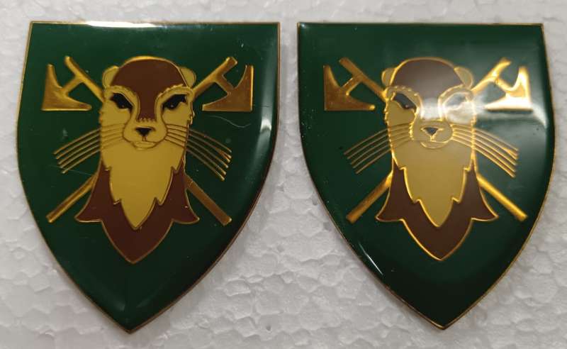 (Homelands) Kwandebele 115 Battalion Shoulder Flash Pair