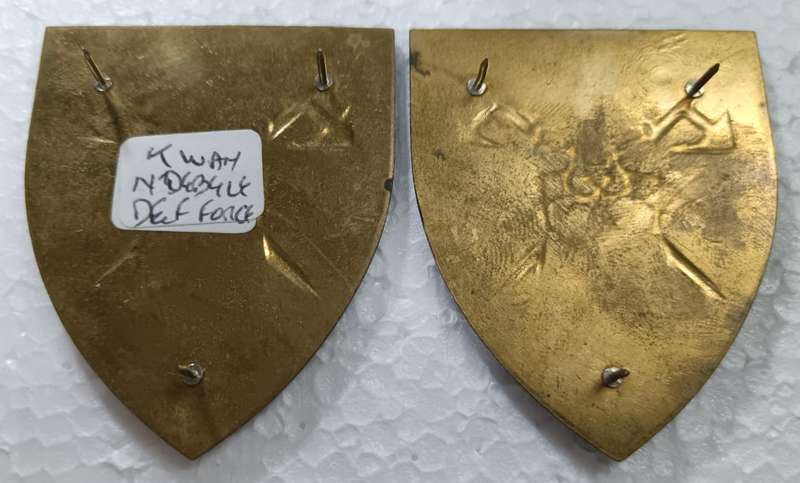 (Homelands) Kwandebele 115 Battalion Shoulder Flash Pair