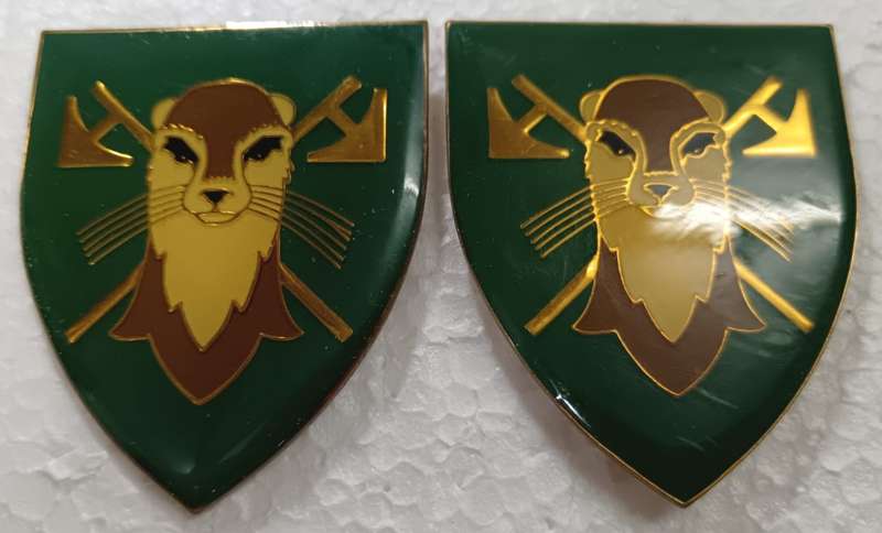 (Homelands) Kwandebele 115 Battalion Shoulder Flash Pair