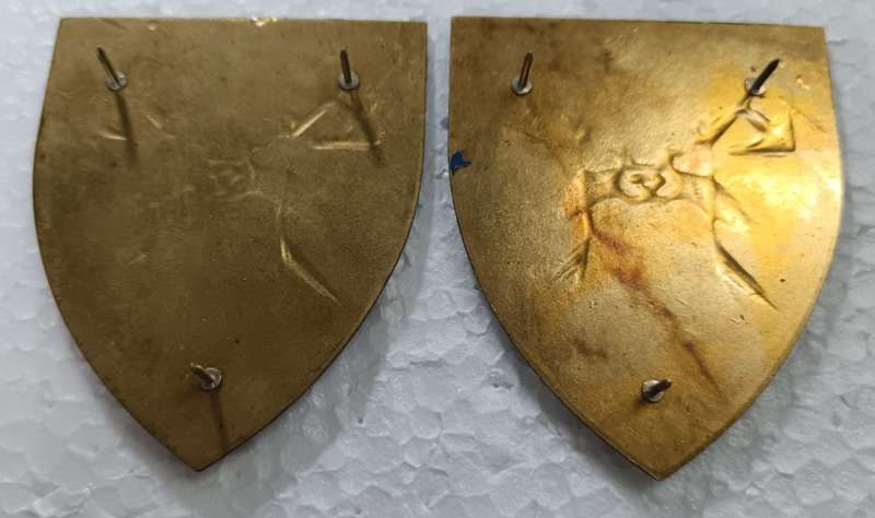 (Homelands) Kwandebele 115 Battalion Shoulder Flash Pair
