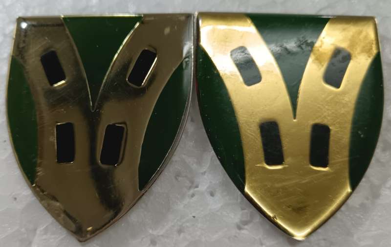 SADF - 4 Vehicle Reserve Shoulder Flash Pair