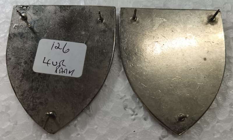 SADF - 4 Vehicle Reserve Shoulder Flash Pair