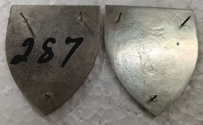 SADF - SA Irish Regiment Shoulder Flash Pair