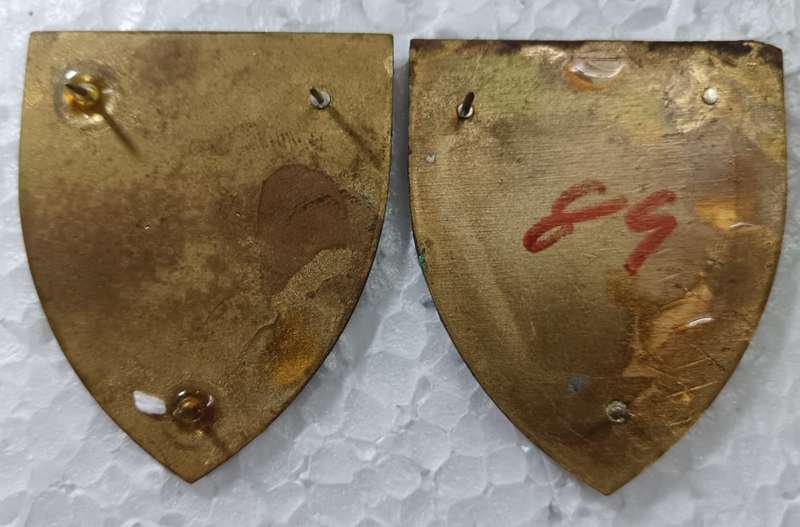 SADF - Natal Workshop Shoulder Flash Pair ( Yellow Type )