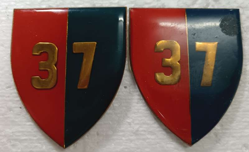 SADF - 37 Field Workshop Shoulder Flash Pair