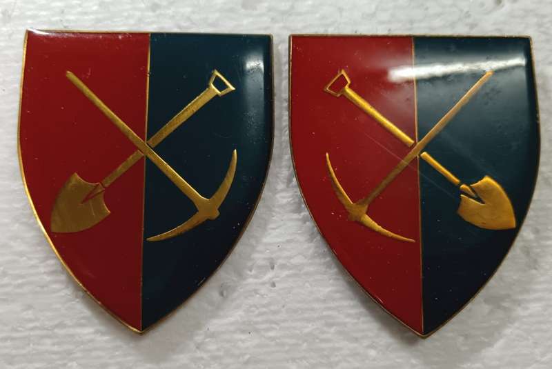 SADF - N/West Command Workshop Shoulder Flash Pair