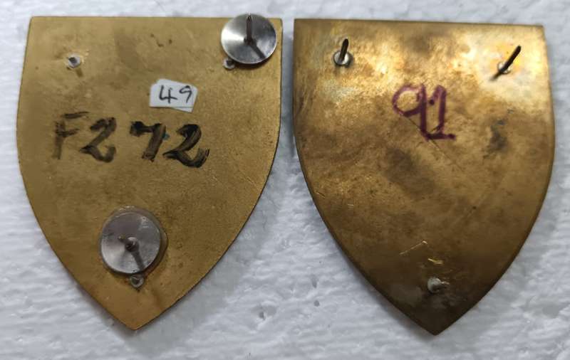 SADF - N/West Command Workshop Shoulder Flash Pair