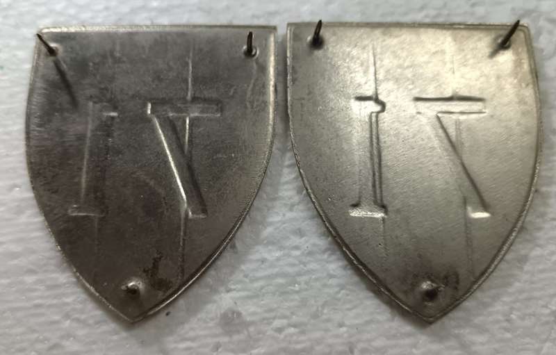 SADF - 71 Signals Shoulder Flash Pair