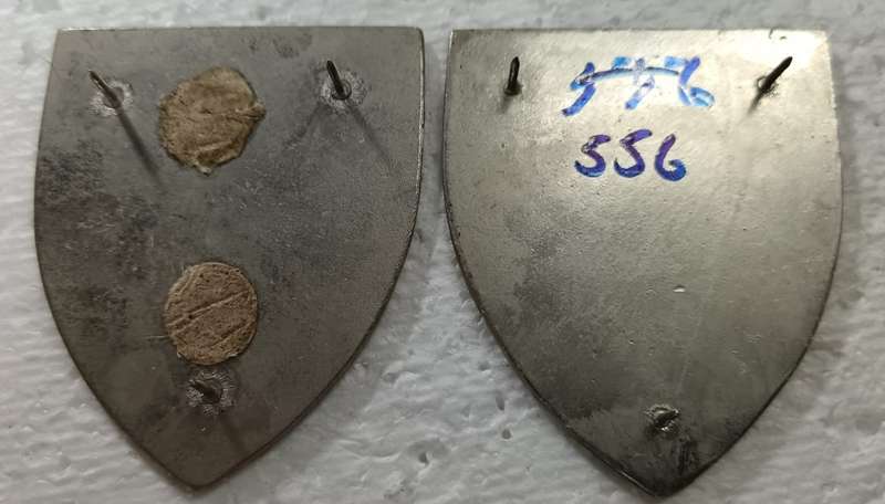 SADF - Fouriesburg Commando Shoulder Flash Pair