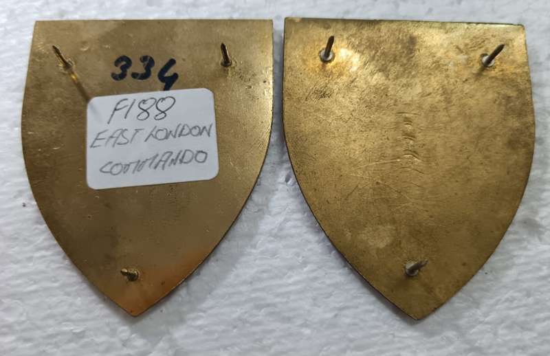 SADF - East London Commando Shoulder Flash Pair