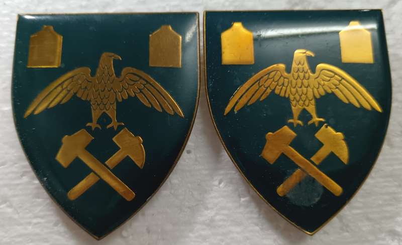 SADF - Regiment Paul Kruger Shoulder Flash Pair