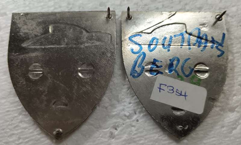 SADF - Soutpansberg Military Area Shoulder Flash Pair