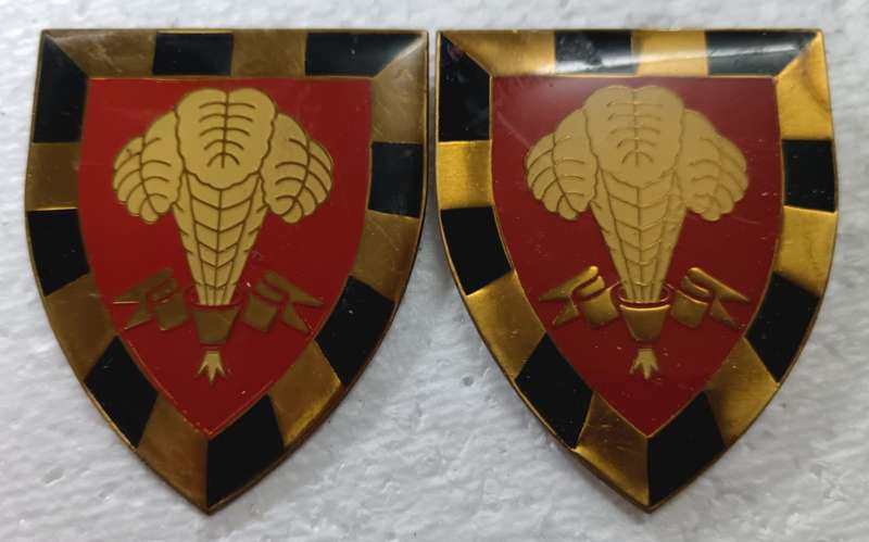 SADF - 1 SA Infantry Shoulder Flash Pair