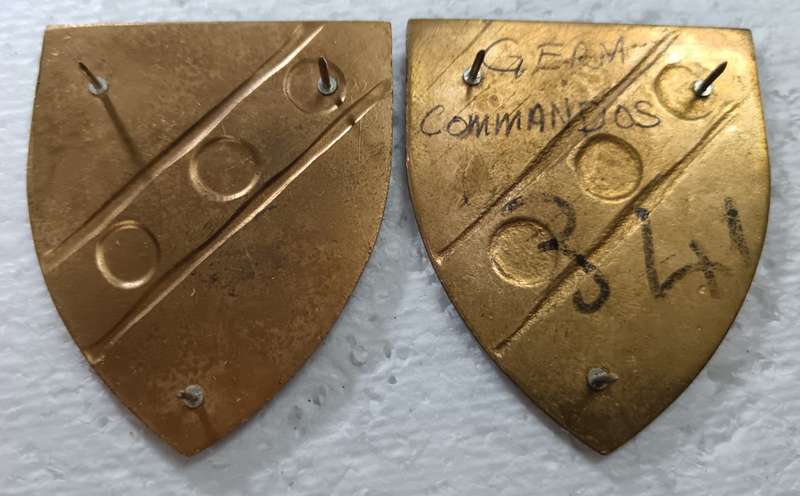 SADF - Germiston Commando Shoulder Flash Pair