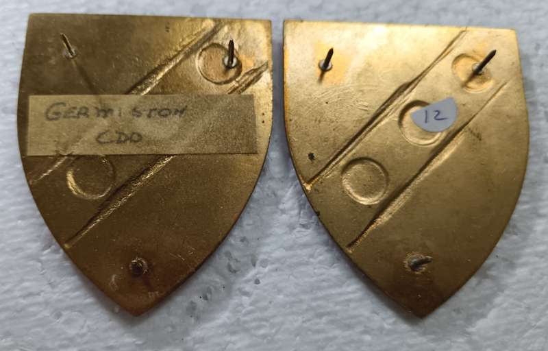 SADF - Germiston Commando Shoulder Flash Pair