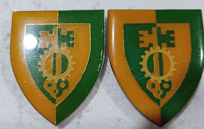 SADF - 7 Divison Mobil Shoulder Flash Pair