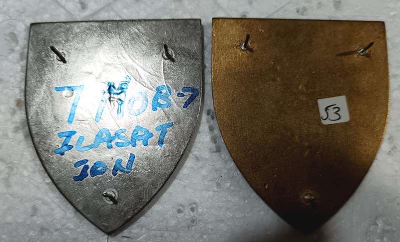 SADF - 7 Divison Mobil Shoulder Flash Pair