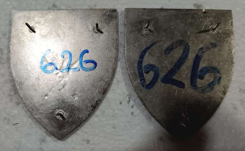 SADF - N/Cape Command HQ Shoulder Flash Pair