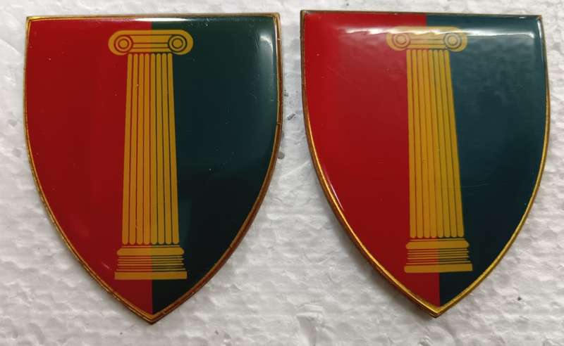 SADF - 81 Base Workshop Shoulder Flash Pair