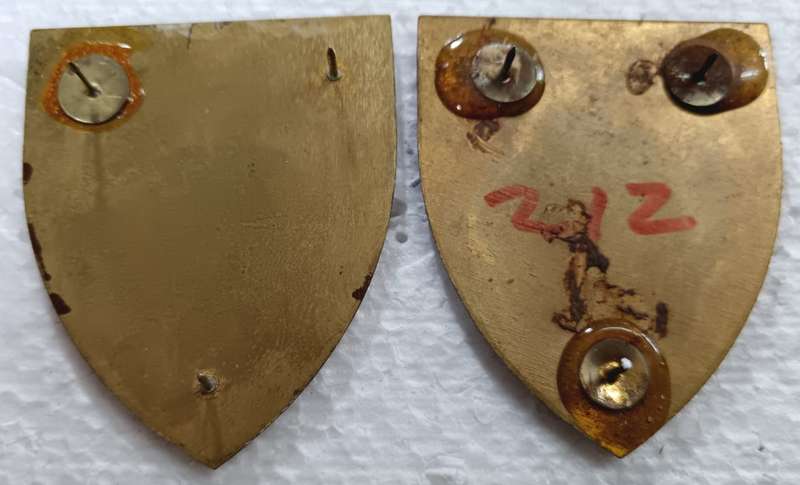 SADF - 81 Base Workshop Shoulder Flash Pair