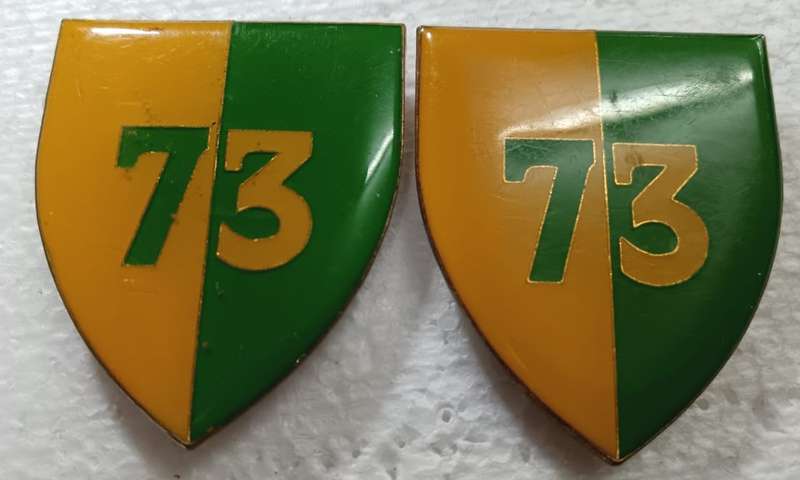 SADF - 73 Motorised Brigade Shoulder Flash Pair