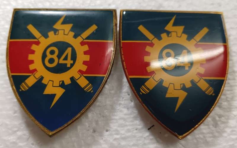 SADF - 84 Technical Stores Shoulder Flash Pair