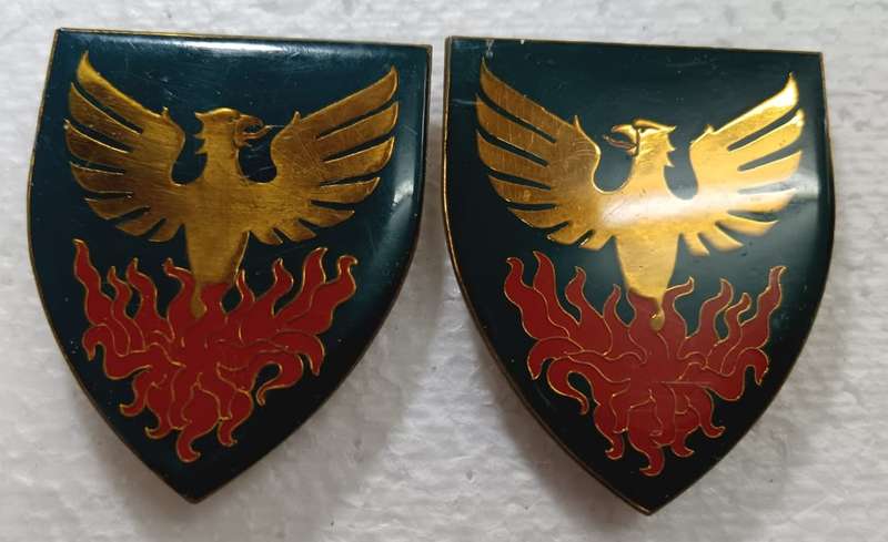 SADF - Ermelo Commando Shoulder Flash Pair