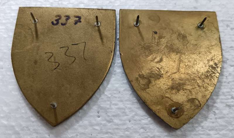 SADF - Ermelo Commando Shoulder Flash Pair