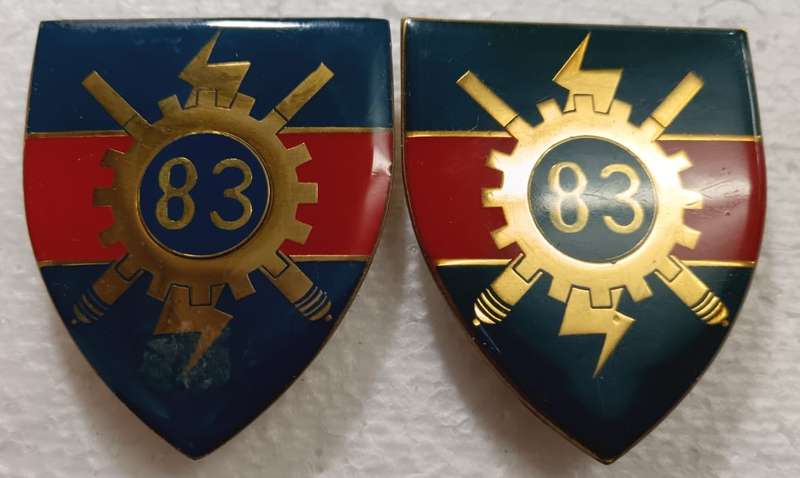 SADF - 83 Technical Stores Shoulder Flash Pair