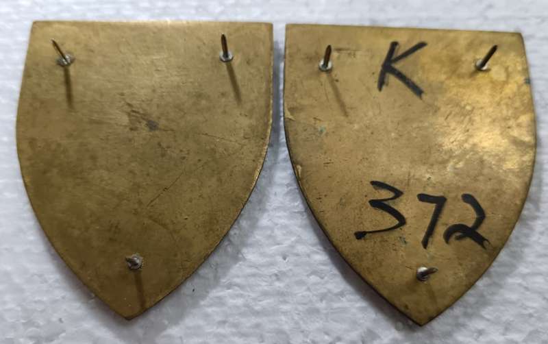 SADF - Klersdorp Commando Shoulder Flash Pair