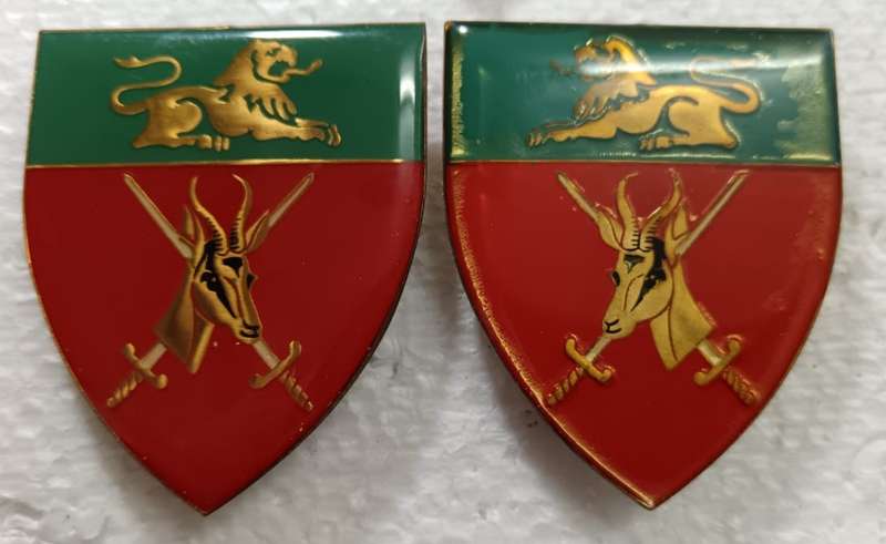 SADF - E/Transvaal Command HQ Shoulder Flash Pair