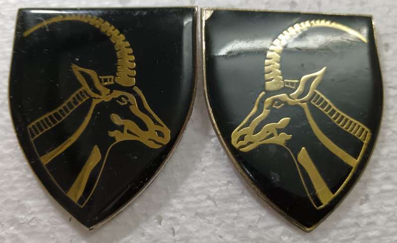 SADF - Baberton Commando Shoulder Flash Pair