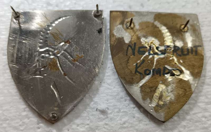 SADF - Baberton Commando Shoulder Flash Pair