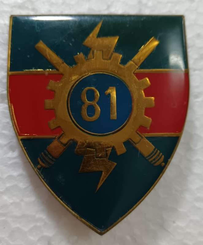 SADF - 81 Technical Stores Shoulder Flash