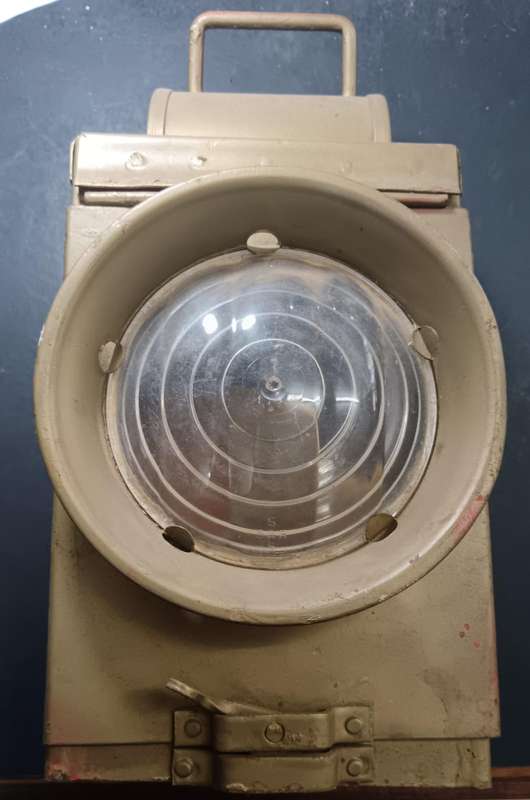 South African Railways Lantern with Inside Burner