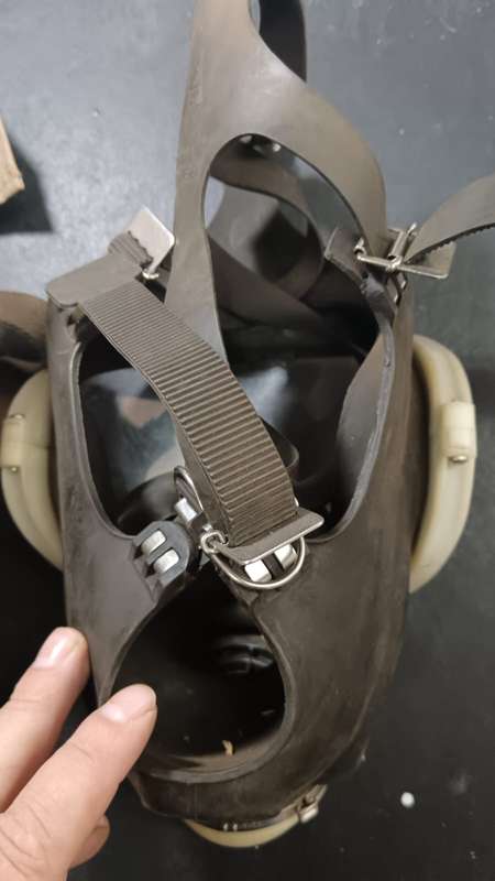 Vintage Gas Mask with Carry Case